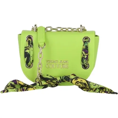 Grüne Stoff Cross Body Tasche - Versace Jeans Couture - Modalova