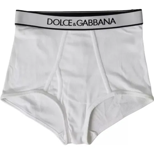 Bottoms, female, , Size: XS Cotton Stretch Logo Underwear - Dolce & Gabbana - Modalova