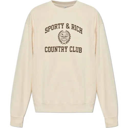 Sweatshirts, unisex, , Size: XL Sweatshirt from the Ivy League collection - Sporty & Rich - Modalova