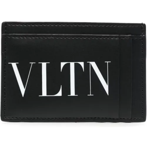 Vltn Logo Wallet , male, Sizes: ONE SIZE - Valentino Garavani - Modalova