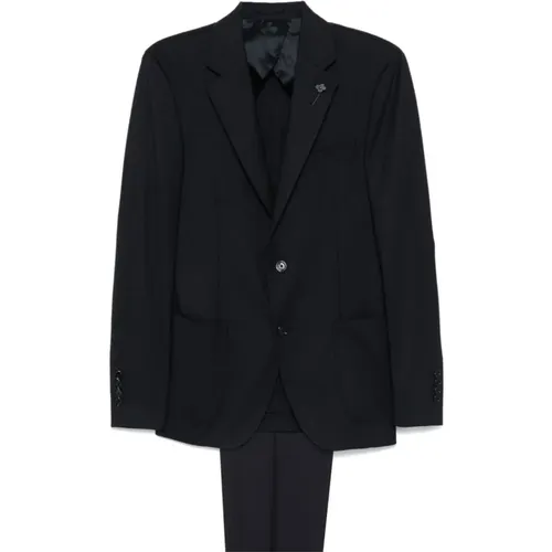 Strukturierter Blazer und Hose Set - Lardini - Modalova