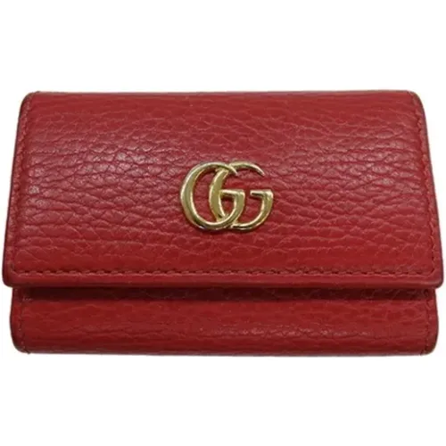 Pre-owned Accessories, female, , Size: ONE SIZE Pre-owned Leather key-holders - Gucci Vintage - Modalova