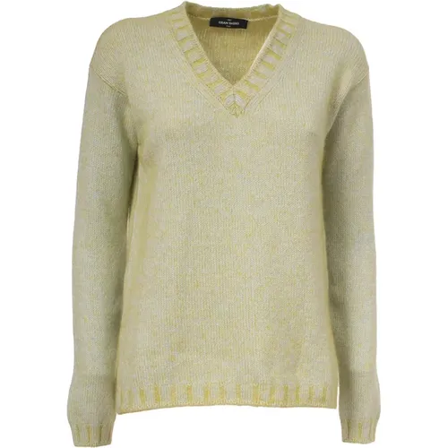 Cashmere Blend Sweater , female, Sizes: 2XS, XL, S, XS, L - Gran Sasso - Modalova