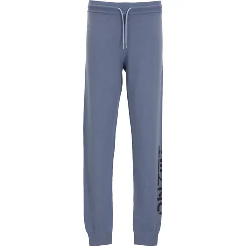 Blaue Sweatpants aus Wollmischung , Herren, Größe: S - Kenzo - Modalova