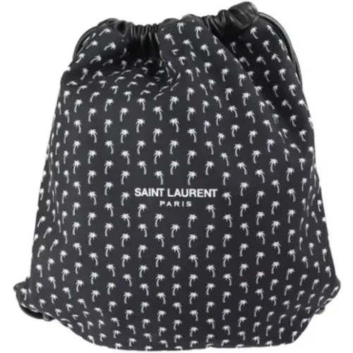 Pre-owned Bucket Bags, female, , Size: ONE SIZE Pre-owned Fabric shoulder-bags - Yves Saint Laurent Vintage - Modalova