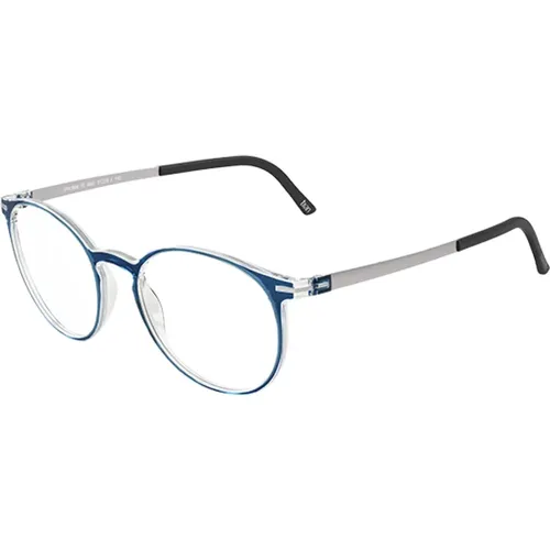 Glasses, unisex, , Size: 49 MM Silver Eyewear Frames Fullrim 2906 - Silhouette - Modalova