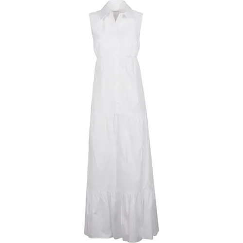 Langes Kleid Chemisier Elegante Mode , Damen, Größe: 2XS - PATRIZIA PEPE - Modalova