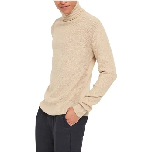 High Neck Sweater , male, Sizes: L, XL, 2XL, S - Gaudi - Modalova