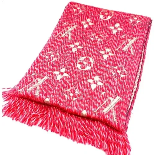 Pre-owned Wool scarves , female, Sizes: ONE SIZE - Louis Vuitton Vintage - Modalova