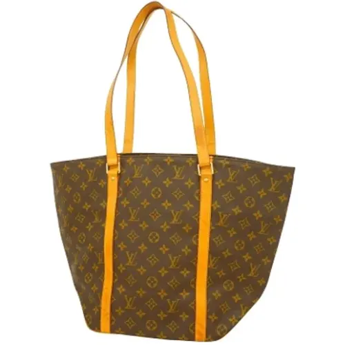 Pre-owned Tote Bags, female, , Size: ONE SIZE Pre-owned Canvas shoulder-bags - Louis Vuitton Vintage - Modalova