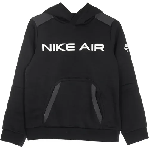 Air Hoodie Schwarz/dk Smoke Grau/weiß , Herren, Größe: XS - Nike - Modalova