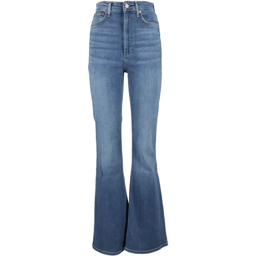 High Rise Flare Jeans , Damen, Größe: W29 - Rag & Bone - Modalova