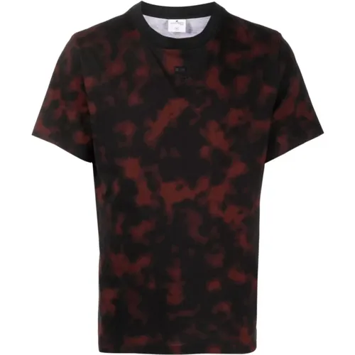 Tortoiseshell Print T-shirt und Polo , Herren, Größe: M - Courrèges - Modalova