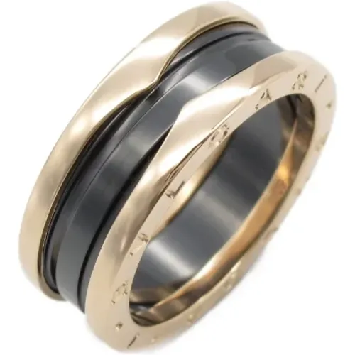 Pre-owned Jewellery, female, , Size: ONE SIZE Pre-owned Rose Gold rings - Bvlgari Vintage - Modalova