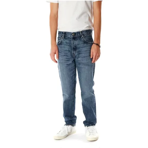 Tapered Mid Waist Jeans , Herren, Größe: W32 L32 - Edwin - Modalova