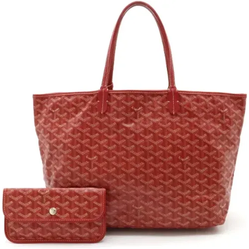 Pre-owned Tote Bags, female, , Size: ONE SIZE Pre-owned Canvas totes - Goyard Vintage - Modalova