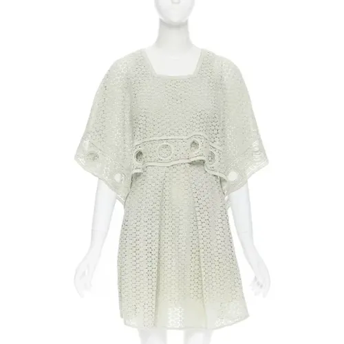 Pre-owned Cotton dresses , female, Sizes: S - Chloé Pre-owned - Modalova