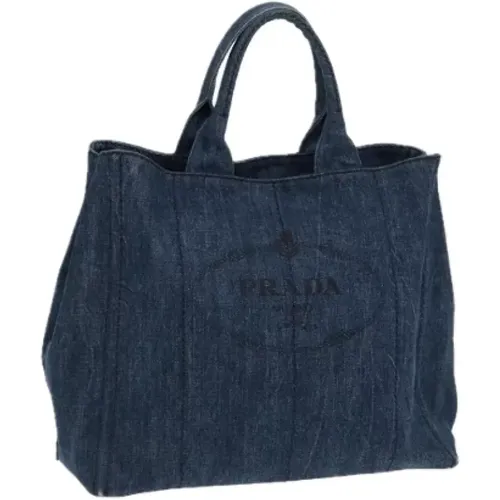 Pre-owned Canvas totes , female, Sizes: ONE SIZE - Prada Vintage - Modalova