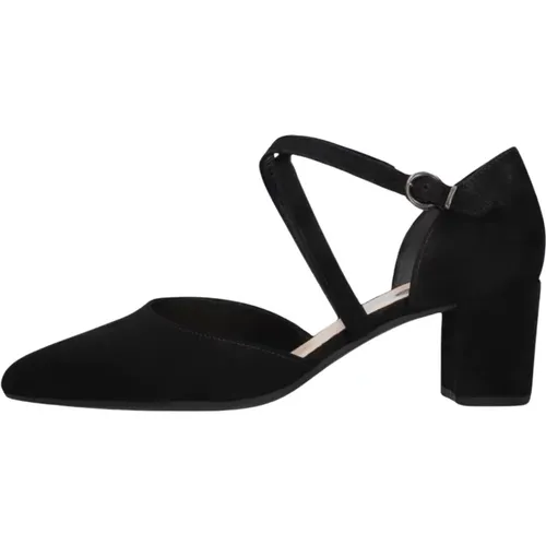 Schwarze Sandalen 343 Eleganter Zeitloser Stil , Damen, Größe: 39 EU - Gabor - Modalova