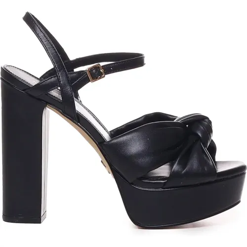 Sandals with Cotton Blend , female, Sizes: 4 1/2 UK - Michael Kors - Modalova