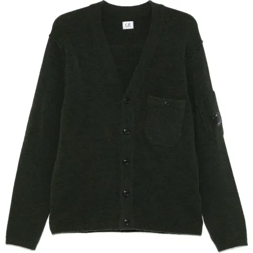 Stylischer Strick-Cardigan , Herren, Größe: XL - C.P. Company - Modalova