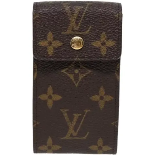 Pre-owned Canvas clutches , female, Sizes: ONE SIZE - Louis Vuitton Vintage - Modalova