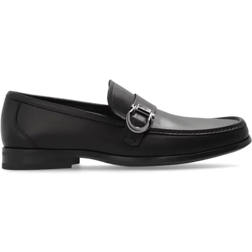 Loafers, male, , Size: 7 US Ferragamo `Caspian` loafers - Salvatore Ferragamo - Modalova