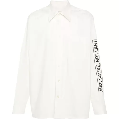 Shirts , male, Sizes: L - MM6 Maison Margiela - Modalova