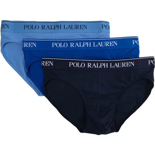 MultiColour Briefs Pack mit Logo Tape , Herren, Größe: L - Polo Ralph Lauren - Modalova