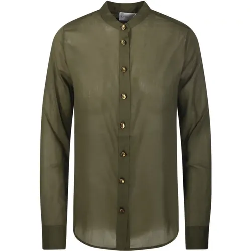 Olive Stylish Shirt , female, Sizes: M - Forte Forte - Modalova