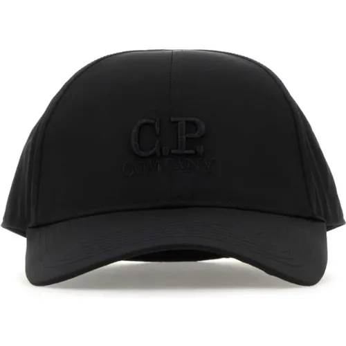 Caps, male, , Size: M Stylish Nylon Baseball Cap - C.P. Company - Modalova