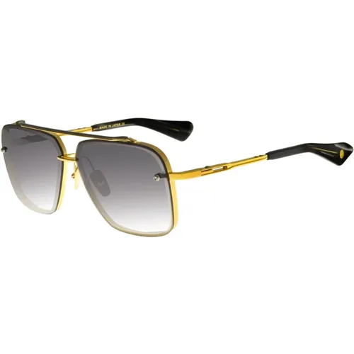 Sunglasses, unisex, , Size: 62 MM Gold/Dark Grey Sunglasses - Dita - Modalova