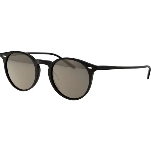 Sunglasses, unisex, , Size: 48 MM Stylish Sunglasses N.02 SUN - Oliver Peoples - Modalova