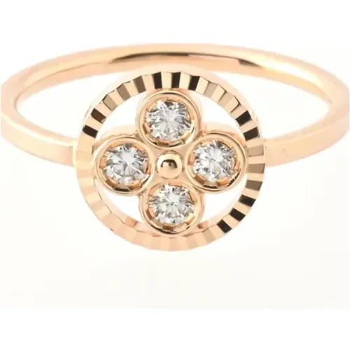 Pre-owned Rose Gold rings , female, Sizes: ONE SIZE - Louis Vuitton Vintage - Modalova