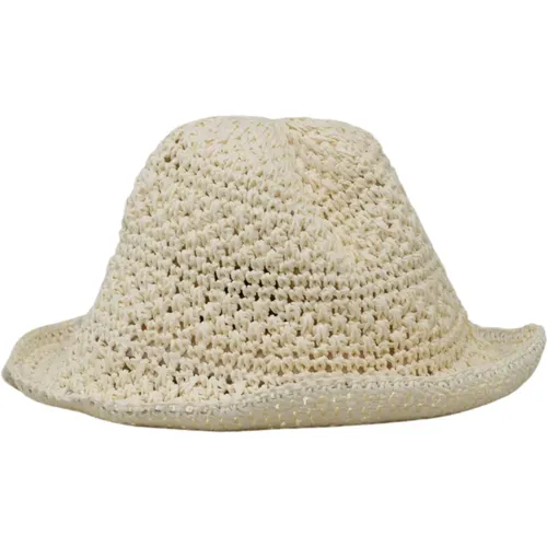 Crochet Cloche Hat , female, Sizes: ONE SIZE - Roberto Collina - Modalova