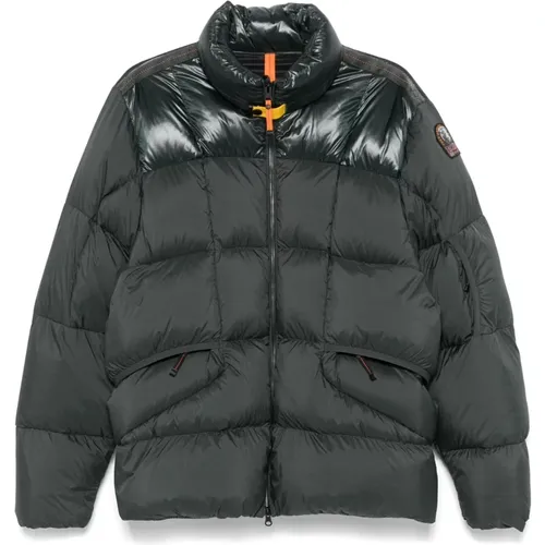 Padded Duvet Coat with Zip , male, Sizes: M, L, S - Parajumpers - Modalova