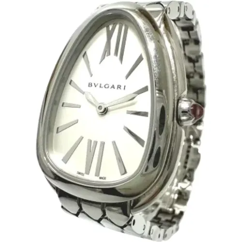 Pre-owned Watches, female, , Size: ONE SIZE Pre-owned Stainless Steel watches - Bvlgari Vintage - Modalova