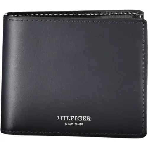 Wallets & Cardholders, male, , Size: ONE SIZE Leather Wallet - Tommy Hilfiger - Modalova