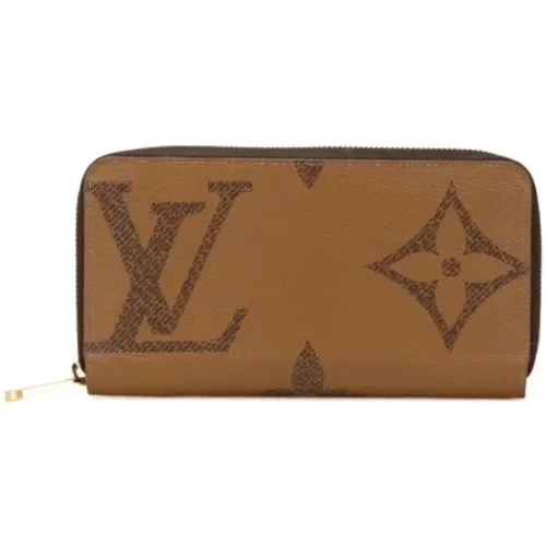 Pre-owned Wallets, female, , Size: ONE SIZE Pre-owned Canvas wallets - Louis Vuitton Vintage - Modalova