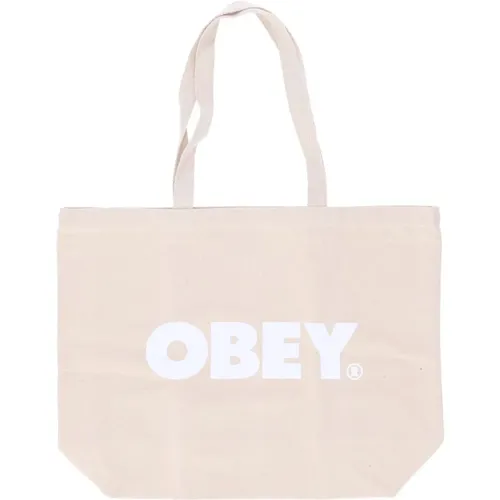 Bold Tote Bag - Natürlicher Streetwear - Obey - Modalova