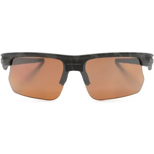 Camouflage Rectangle Sunglasses , unisex, Sizes: ONE SIZE - Oakley - Modalova