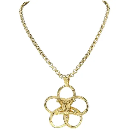 Pre-owned Jewellery, female, , Size: ONE SIZE Pre-owned Metal necklaces - Chanel Vintage - Modalova