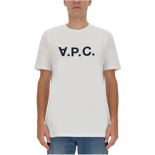 Logo Halskette T-Shirt A.P.C - A.P.C. - Modalova