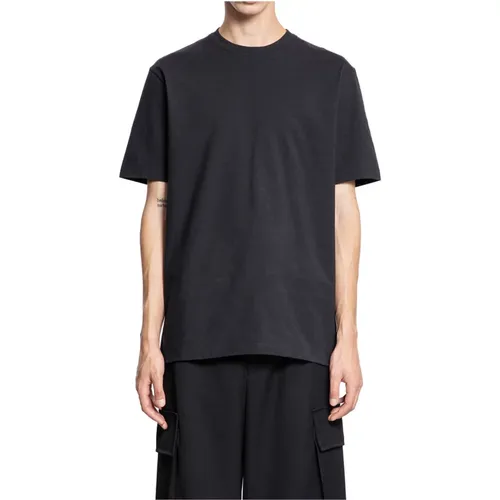 T-Shirts, male, , Size: M Graphic Logo Print Tee - Y-3 - Modalova