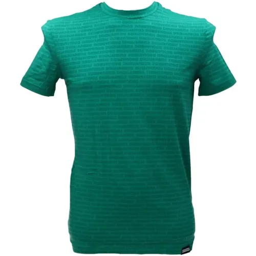 T-Shirts, male, , Size: S Essential Round Neck T-Shirt - Dsquared2 - Modalova