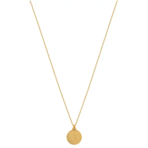 Necklaces, female, , Size: ONE SIZE Necklace with 'R' pendant - Kate Spade - Modalova