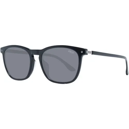 Schwarze quadratische Sonnenbrille für Männer , Herren, Größe: ONE Size - BMW - Modalova