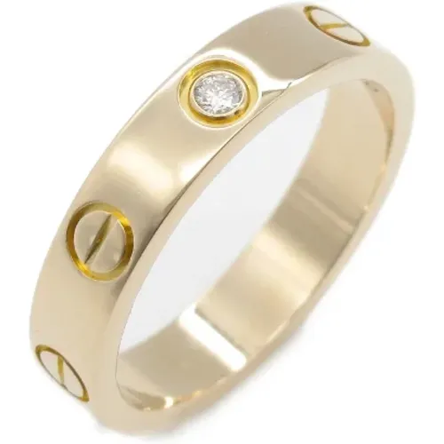 Pre-owned Jewellery, female, , Size: ONE SIZE Pre-owned Metal rings - Cartier Vintage - Modalova