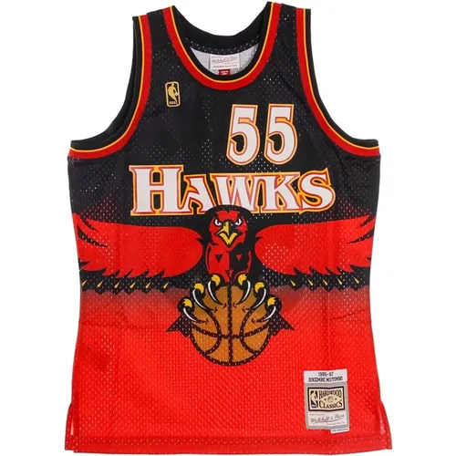 Sportswear, male, , Size: S Basketball Tank Top Swingman Jersey Mutombo - Mitchell & Ness - Modalova