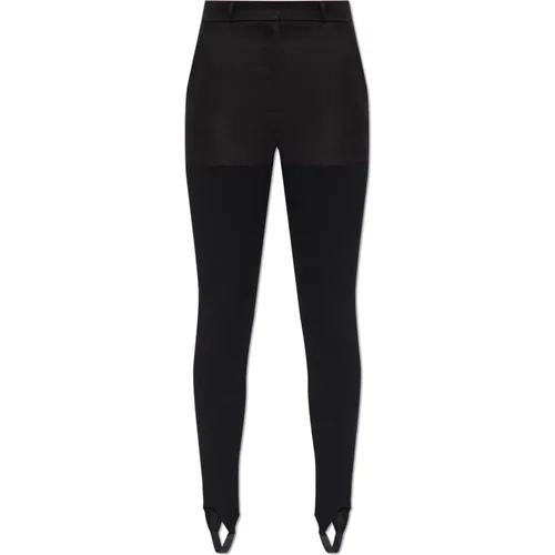 Skinny Trousers, female, , Size: M Hybrid Rib Trousers - Coperni - Modalova